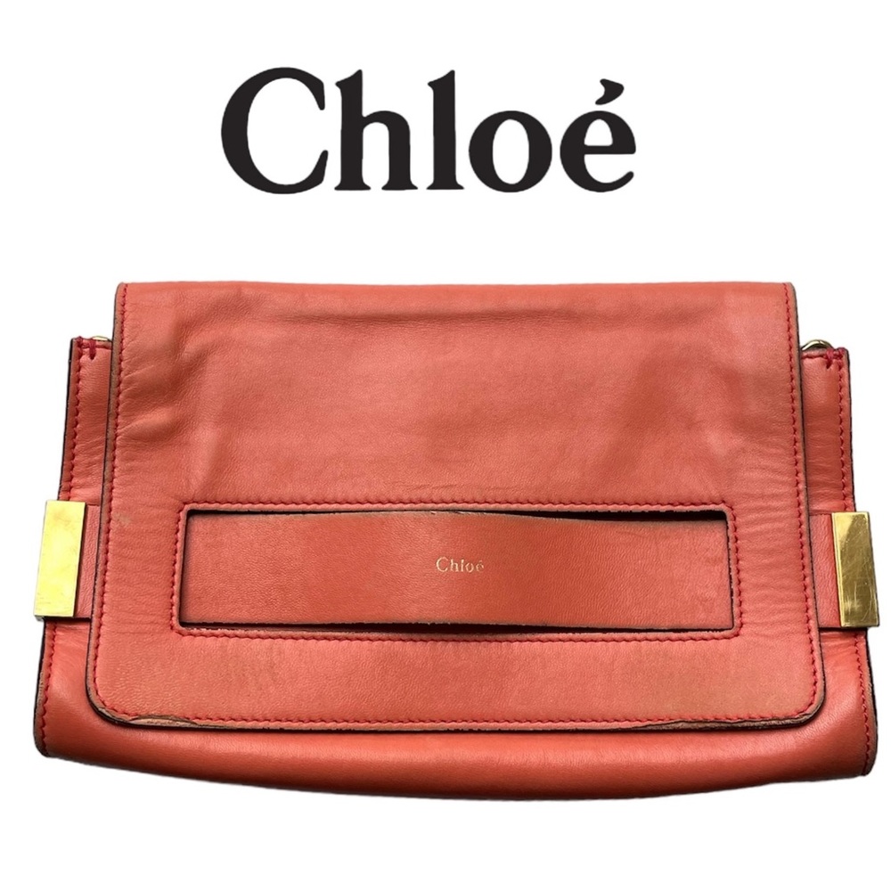 💯 Chloe Apricot hand/crossbody